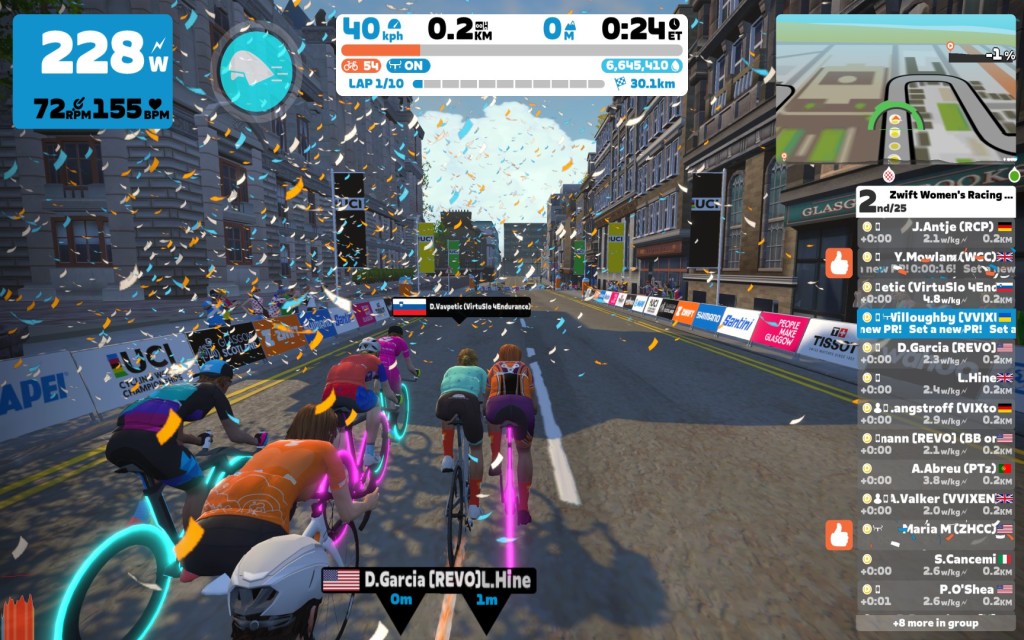How to be a DS on Zwift*
